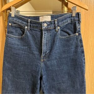 Everlane Way-High Denim Jean 27 Long organic cotton